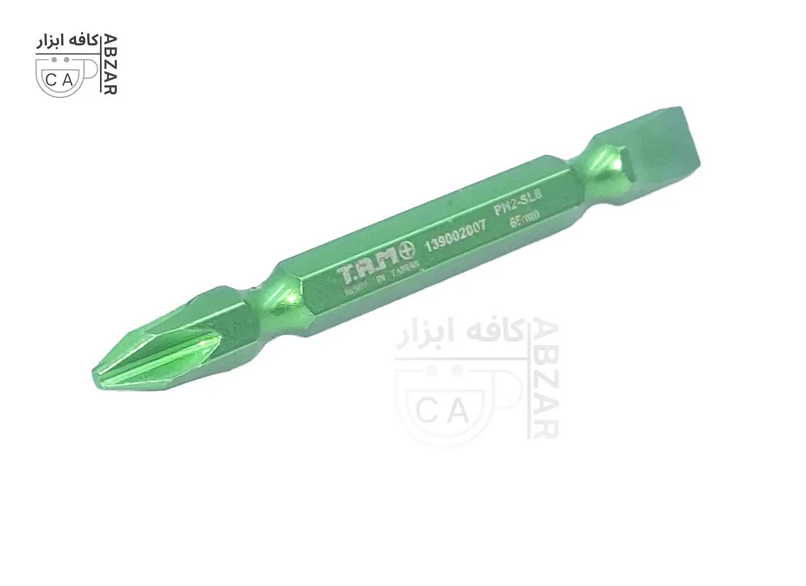خرید نوک پیچ گوشتی یکسر چهارسو ویکسر دوسو TAM سبز رنگ