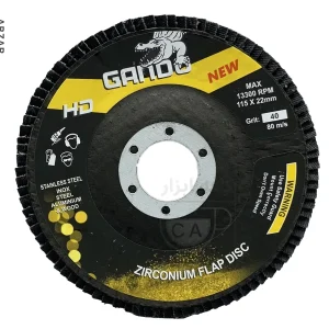 خرید سنباده فلاپ مینی 90 لایه P40 گاندو GANDO سایز 115 میلی‌متر