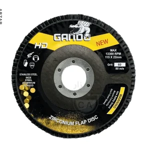 خرید سنباده فلاپ مینی 90 لایه P60 گاندو GANDO سایز 115 میلی‌متر